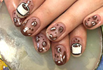 modeláž nehtů - ukázka